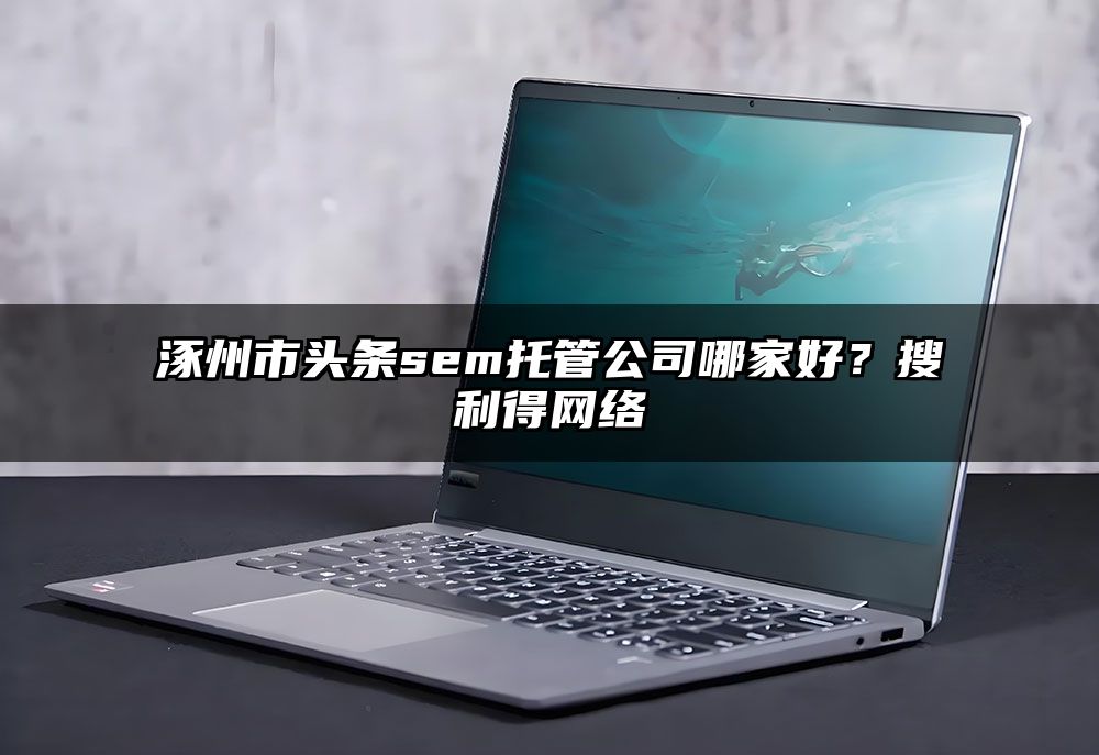 涿州市头条sem托管公司哪家好？搜利得网络