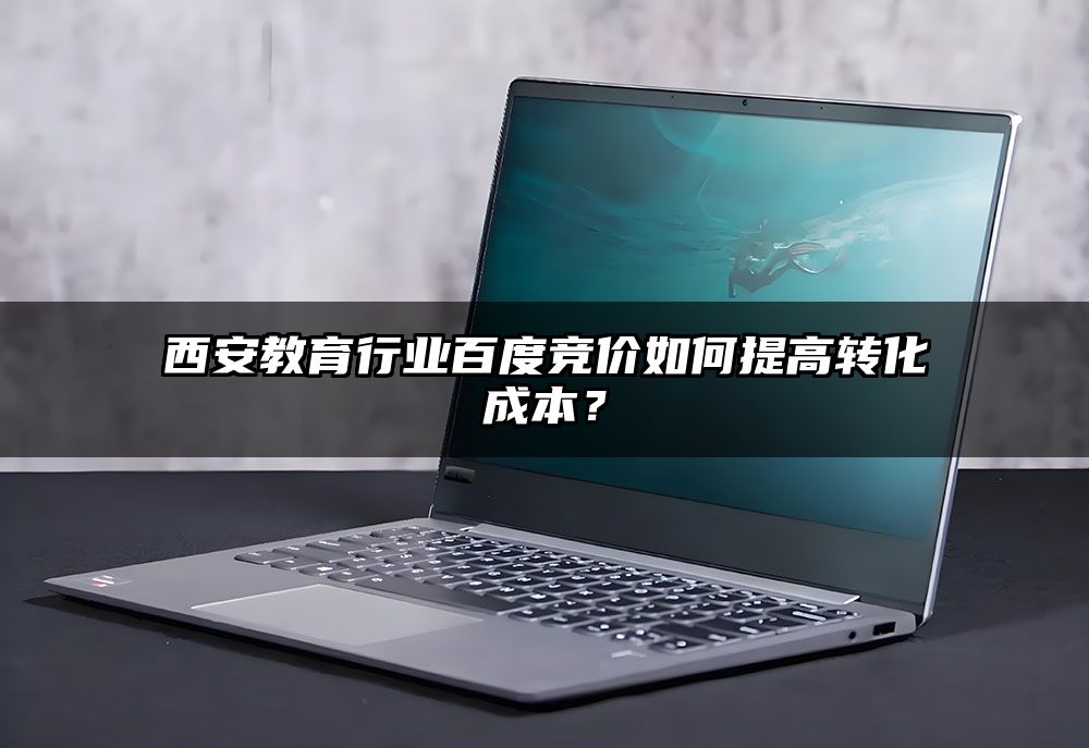 西安教育行业百度竞价如何提高转化成本?