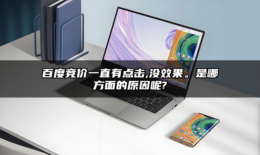 百度竞价一直有点击,没效果。是哪方面的原因呢?