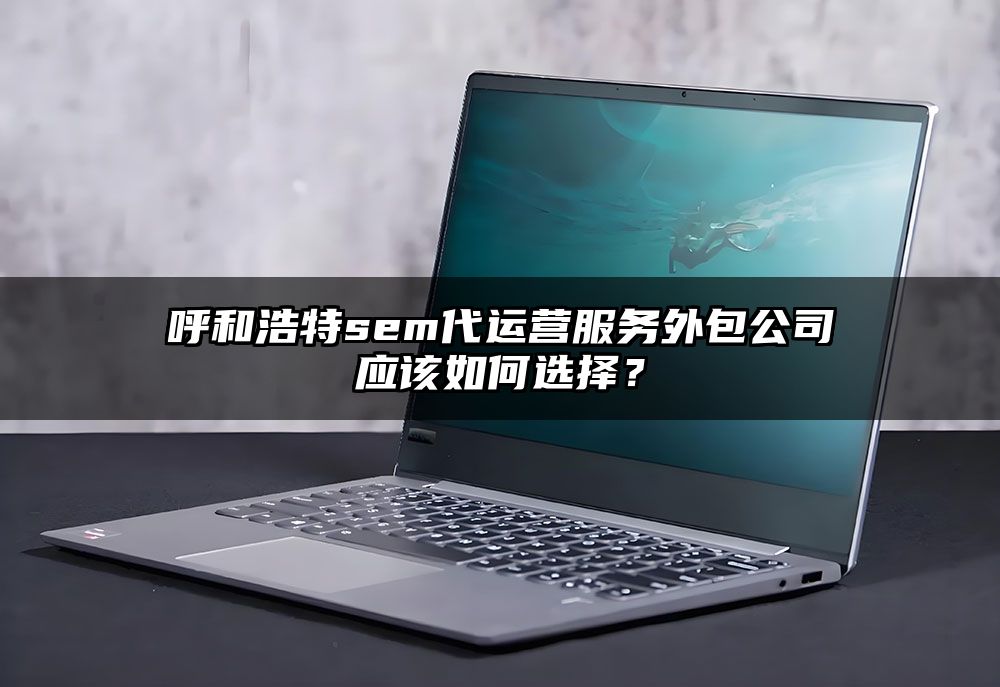 呼和浩特sem代运营服务外包公司应该如何选择?